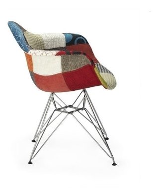 Sillon Patchwork Dar Eames Cromada- Alto Impacto - ALTO IMPACTO Home + Office