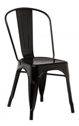 Set 4 Silla Tolix Galvanizado Exterior Metal- Alto Impacto - ALTO IMPACTO Home + Office