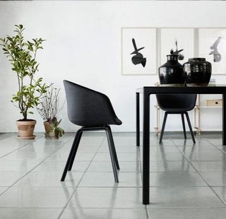 Set 4 Silla Hay Escandinava By H Welling Negra- Alto Impacto - tienda online