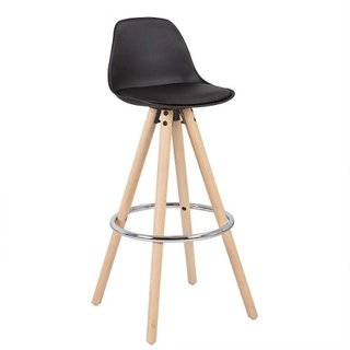 Imagen de Set * 2 Banqueta Taburete Tulip Eames Madera- Alto Impacto