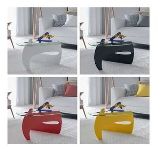 Mesa Ratona Auxiliar Centro Noguchi Colores- Alto Impacto - ALTO IMPACTO Home + Office