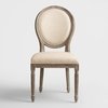 Set 6 Silla Luis Xvi Medallon Vintage Importad- Alto Impacto