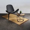Mesa Ratona Baja Industrial Escandinava 80cms De Diámetro - comprar online