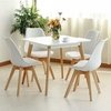 Mesa Eames 80 Cm Linea Escandinava - Alto Impacto -