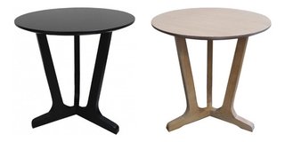 Mesa Auxiliar + 2 Sillas Wishbone Wegner Escandinava en internet