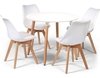 Combo Mesa Eames 120 Cm + 4 Sillas Tulip P - Alto Impacto