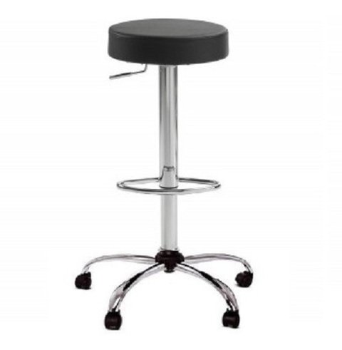 Banqueta Taburete Regulable Giratoria Atomic - Alto Impacto