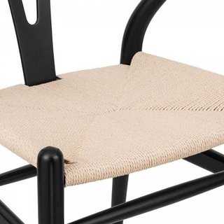 Set X2 Silla Wishbone Hans Wegner Madera Color Alto Impacto