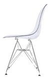 Silla Eames Dsr Cromada Transparente - Alto Impacto en internet