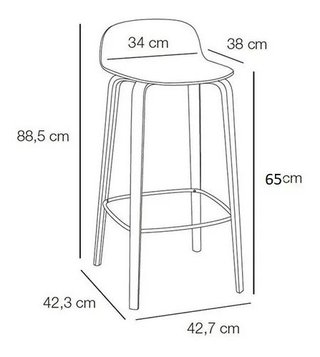 Set 6 Banqueta Taburete Hay & Welling 65 Ne - Alto Impacto en internet