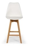 Set 4 Banqueta Taburete Tulip Escandinava 65 - Alto Impacto - tienda online