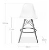 Imagen de Banqueta Taburete Eames Dsw Blanca - Alto Impacto