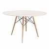 Combo Mesa Eames 140 Cm + 4 Silla Tulip Eames - Alto Impacto - ALTO IMPACTO Home + Office