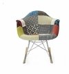 Sillón Eames Rocking Mecedora Patchwork- Alto Impacto - ALTO IMPACTO Home + Office