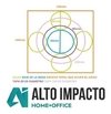 Imagen de Combo Mesa Tulip 80 + 2 Sillas Eames- Alto Impacto