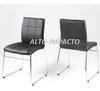 Set *2 Silla Capitone Cromado Diseño Ergonomic- Alto Impacto en internet