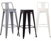 Banqueta Taburete Tolix Respaldo Medio Mate - Alto Impacto - comprar online
