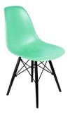 Silla 6 Eames Dsw Miller Patas Madera Oscura - Alto Impacto- - tienda online