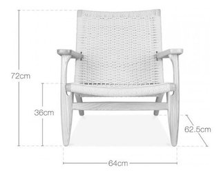 Sillon Escandinavo Ch 25 Carl Hansen Importado- Alto Impacto en internet