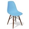 Set 4 Silla Dsw Eames Abs Pata Oscura V Colores Alto Impacto