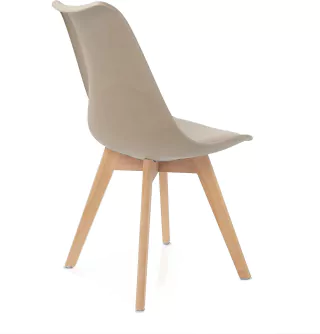 Set * 4 Silla Tulip Escandinava Eames Caqui - Alto Impacto en internet