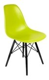 Silla 6 Eames Dsw Miller Patas Madera Oscura - Alto Impacto- - ALTO IMPACTO Home + Office
