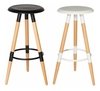 Set 2 Banqueta Taburete Eames Base Madera - Alto Impacto - comprar online