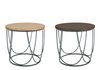 Mesa Ratona Auxiliar Industrial Escandinava 42cms Diametro