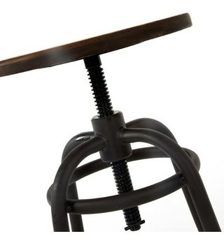 Banqueta Taburete Industrial Antique Base Fija- Alto Impacto en internet