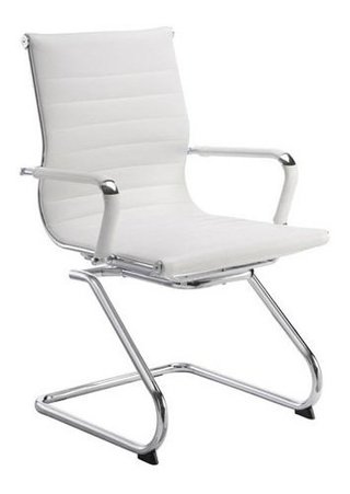 Set 2 Sillon Aluminium Eames Oficina Trineo - Alto Impacto