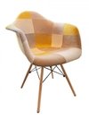 Sillón Eames Rocking Mecedora Patchwork- Alto Impacto - comprar online