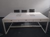 Mesa Comedor Metalica Industrial Rustica 180cm- Alto Impacto en internet