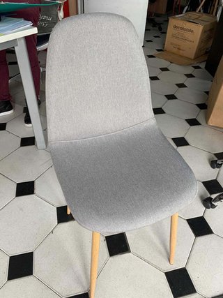 Set 2 Silla New Eames Tapizada Comedor Cocina - Alto Impacto en internet