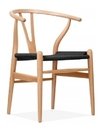 Set 2 Silla Sillón Wishbone Ch 24 Madera - Alto Impacto
