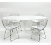 Combo Mesa Tulip Oval 150*100 4 Silla Bertoia - Alto Impacto - comprar online