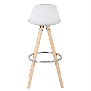 Set 2 Banqueta Taburete Tulip Escandinava 65 Cm Desayunador - comprar online