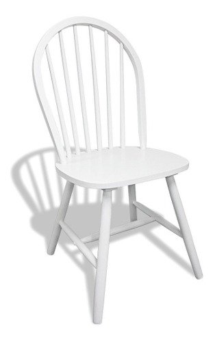 Set * 4 Silla Comedor Madera Windsor Boston - Alto Impacto.