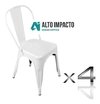Set * 4 Silla Tolix Metalica Pauchard Promo- Alto Impacto