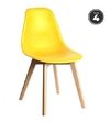 Combo Silla Eames Dsw Comedor X 4 Unidades - Alto Impacto - comprar online