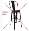 Set 2 Banqueta Taburete Tolix Respaldo Alto - Alto Impacto en internet