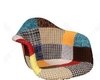 Sillón Eames Rocking Mecedora Patchwork- Alto Impacto