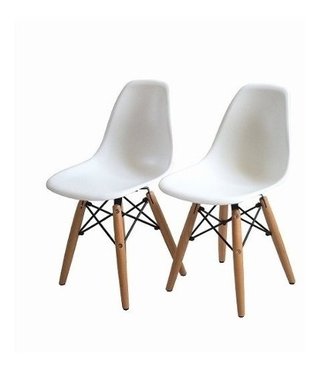 Set * 2 Silla Eames Kids Infantil Niños Madera- Alto Impacto - tienda online