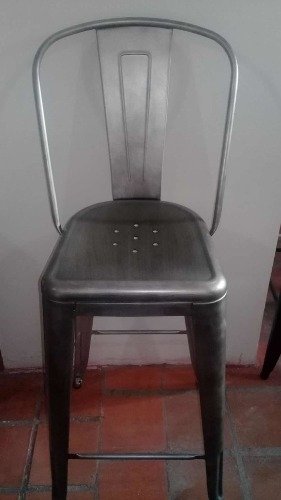 Set 2 Banqueta Taburete Tolix Respaldo - Alto Impacto en internet