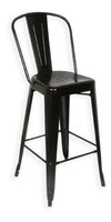 Set 4 Banqueta Taburete Tolix Respaldo Alto - Alto Impacto