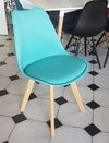 Set 4 Silla Tulip Escandinava Eames Verde Aqua- Alto Impacto - comprar online