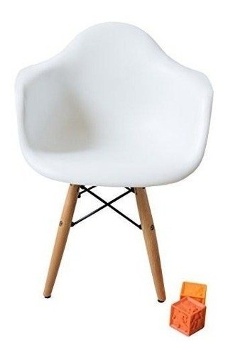Sillon Silla Eames Kids Infantil Base Madera- Alto Impacto-