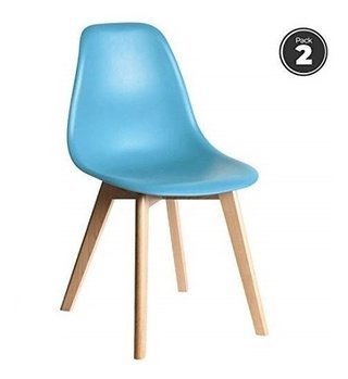 Set * 2 Silla Eames Base Tulip Comedor Colores- Alto Impacto en internet