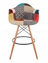 Imagen de Banqueta Taburete Silla Sillon Patchwork Eames Dsb Daw
