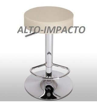 Banqueta Taburete Regulable Desayunador Atomic- Alto Impacto - ALTO IMPACTO Home + Office