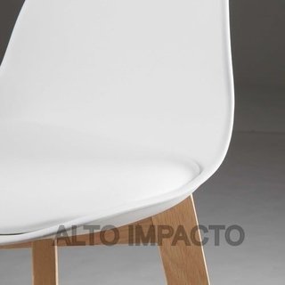 Imagen de Desayunador Barra Recepcion + 2 Banquetas Tulip Alto Impacto